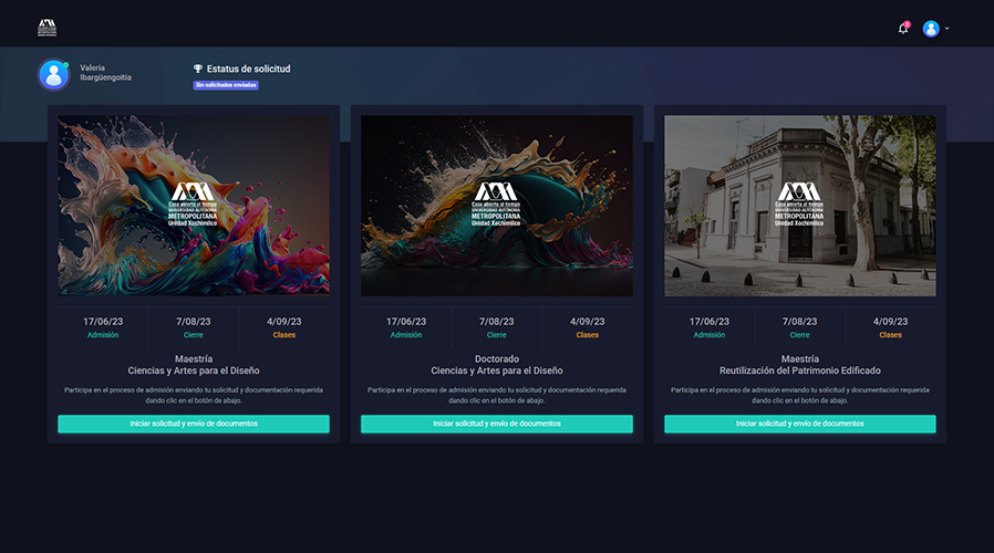 Diseño y desarrollo de portal web - UAM Xochimilco